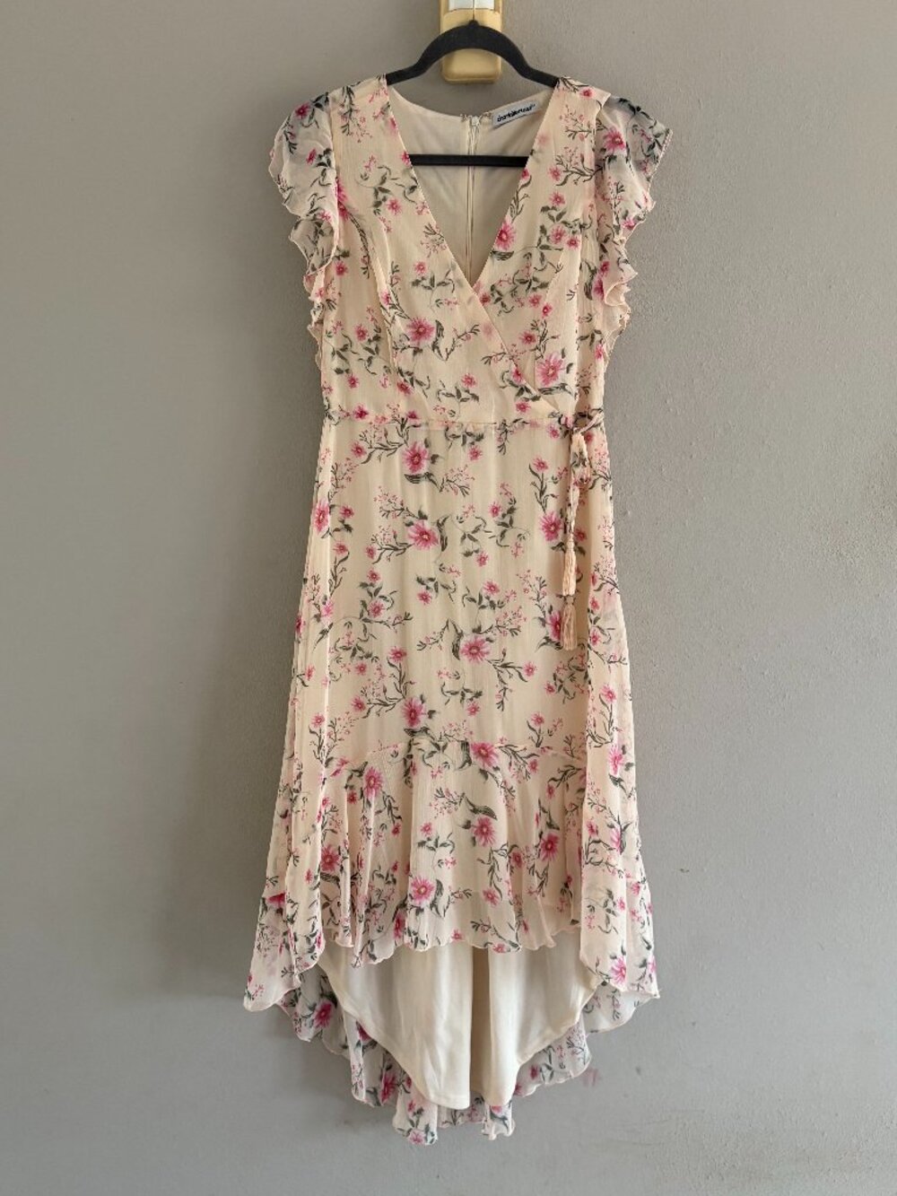 High-Low Floral Dress